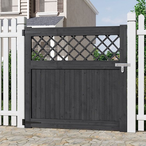 Privacy wooden door garden - privacy,