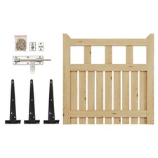 Wooden Gate Garden Pedestrian