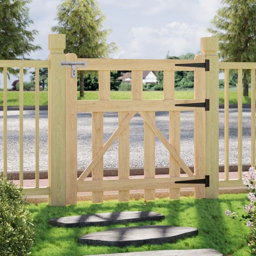 Inmozata garden gate wooden - garden,