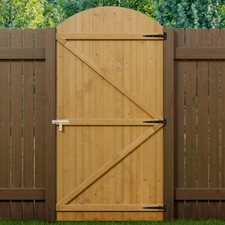 Wooden Gate Pedestrian Privacy