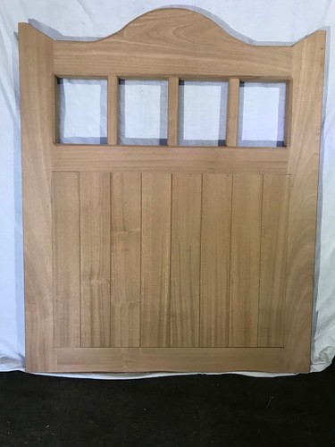 Hardwood garden gate - garden,