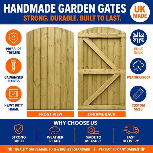 Heavy duty wooden - duty, featheredge