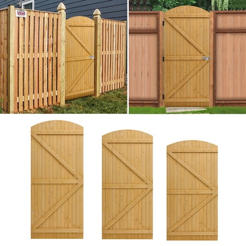 Privacy wooden garden gate - wooden,