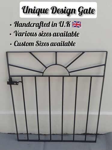 Unique metal garden gate - metal,